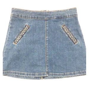 Zara Girl’s Denim Mini Skirt